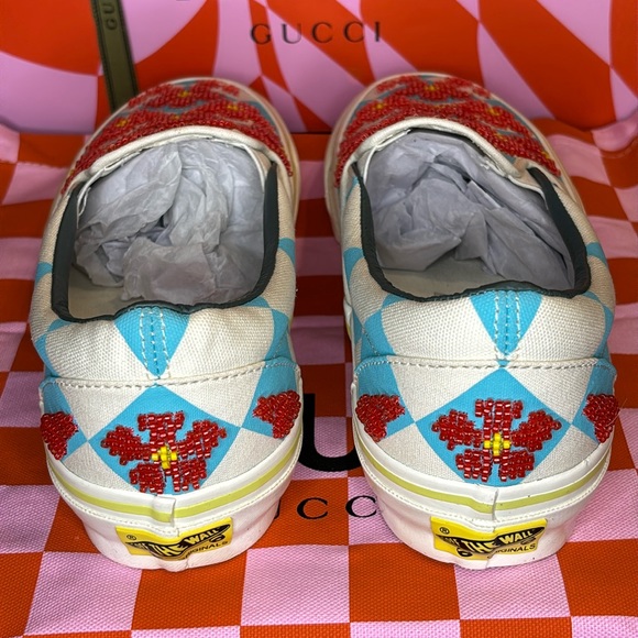 GUCCI X VANS | ✨LIMITED EDITION✨ UNISEX OG Classic Slip-On Lx - Picture 5 of 8